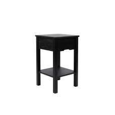 Naktinis staliukas (juodas ąžuolas)